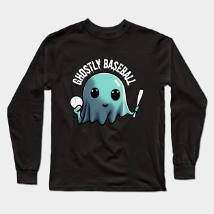 Spooky Sluggers: The Adorable Ghostly Baseball Game, Halloween Long Sleeve T-Shirt